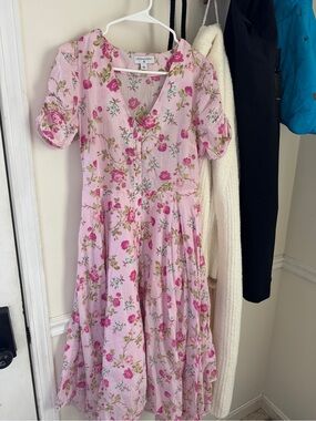 LoveShackFancy Floral Dress